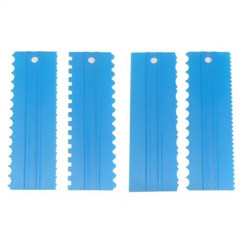 Шпатель кондитерский Stenson R91822 4 шт. 7,5х22,5 см