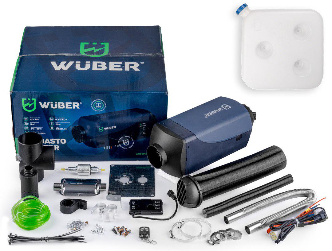 Обогреватель WEBASTO WUBER 5 кВт 12 В автомобильный дизельный - фото 6 Обогреватель WEBASTO WUBER 5 кВт 12 В автомобильный дизельный - фото 6