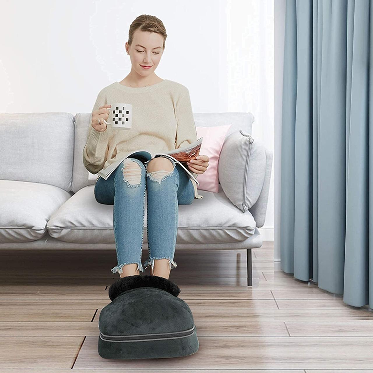 Массажер для ног Aront Shiatsu Warmer 2в1 - фото 8