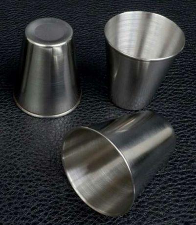 Чарки нержавіюча сталь в чохлі 50 мл 4 штуки - фото 4 Чарки нержавіюча сталь в чохлі 50 мл 4 штуки - фото 4