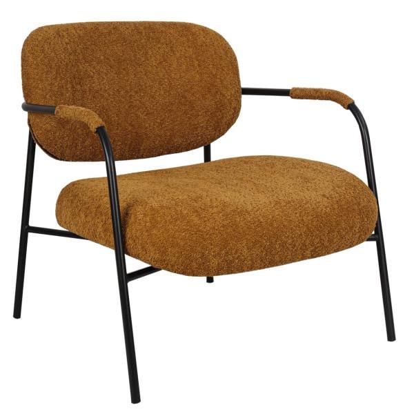 Кресло дизайнерское Ника в обивке Оранжевый (31495345)