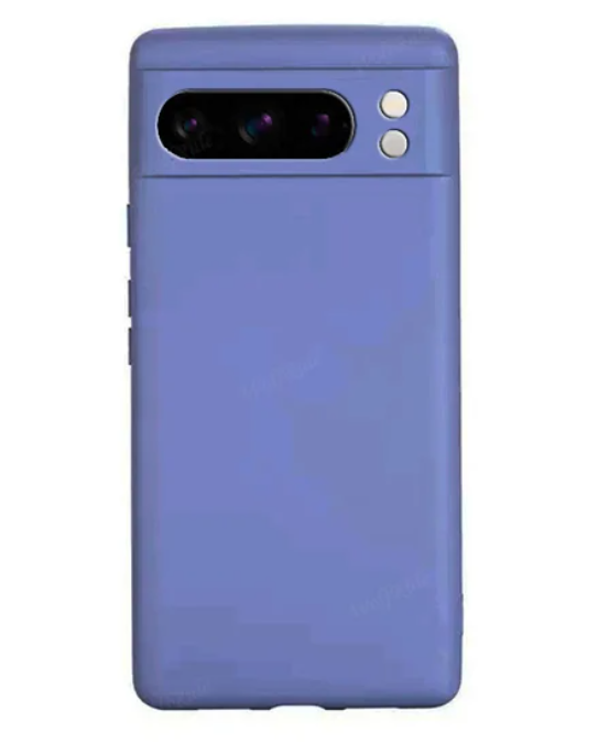 Силиконовый чехол для Google Pixel 8 Pro (с микрофиброй внутри) Лавандово-серый - фото 1 Силиконовый чехол для Google Pixel 8 Pro (с микрофиброй внутри) Лавандово-серый - фото 1