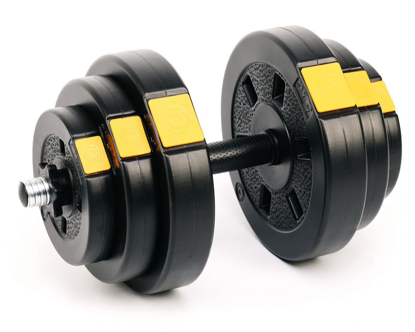 Гантелі розбірні Besport PowerPro 2х18,5 кг (5104) - фото 3