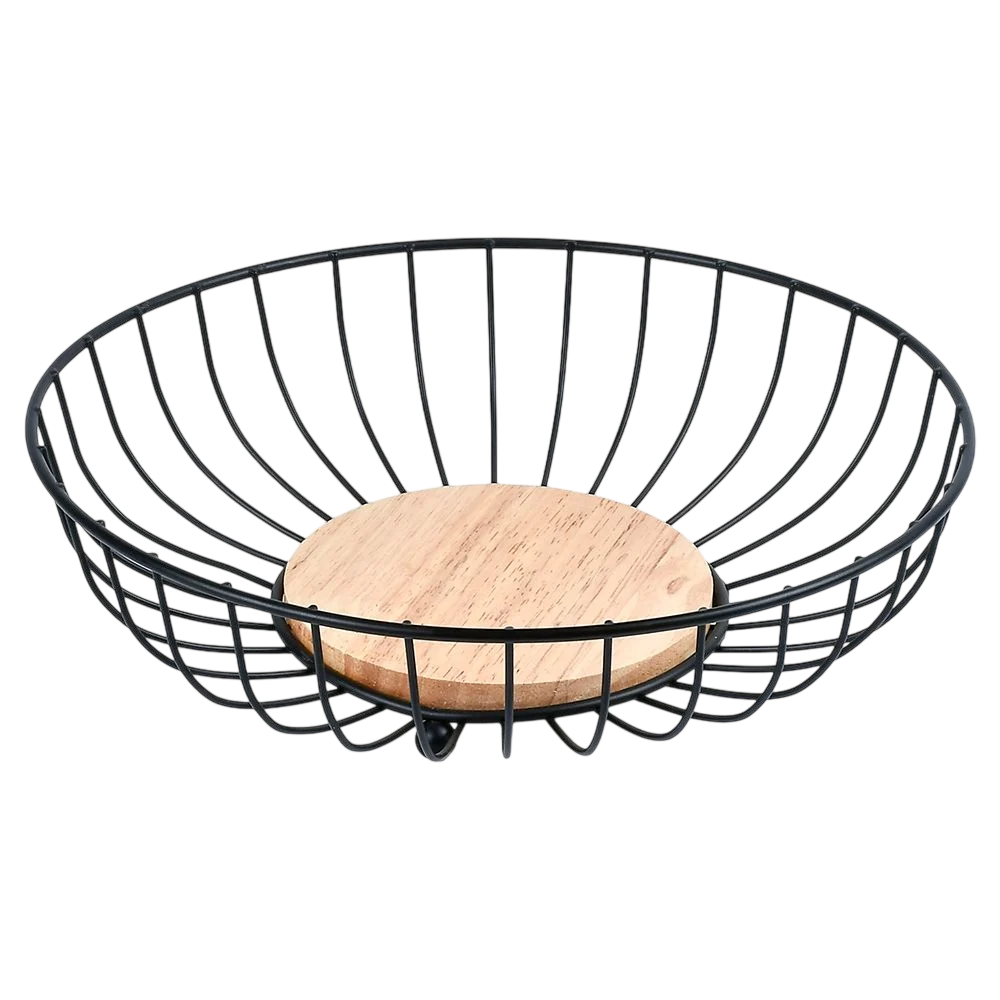 Фруктівниця Stenson Loft d 27 см Чорний (2767525951)