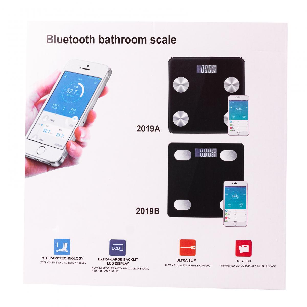 Ваги Bluetooth Scale one із додатком для смартфона до 180 кг Чорний - фото 12 Ваги Bluetooth Scale one із додатком для смартфона до 180 кг Чорний - фото 12