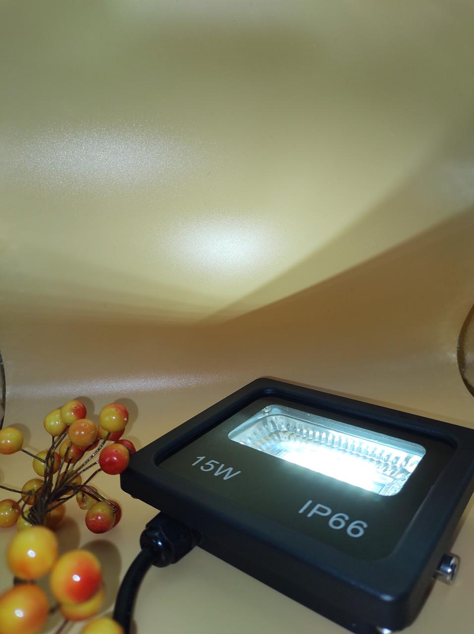 Светильник для подсветки фасадов RGB LED Flood Light 15W с Bluetooth управлением через телефон/защита IP66 - фото 2 Светильник для подсветки фасадов RGB LED Flood Light 15W с Bluetooth управлением через телефон/защита IP66 - фото 2