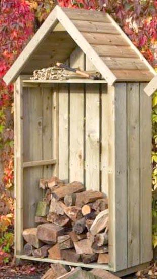 Дровница деревянная из дерева Бангари 65 Бланже (ДРВ-653501)