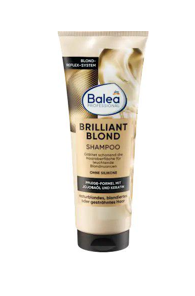 Шампунь професійний Balea Brilliant Blond 250 мл (13309954)