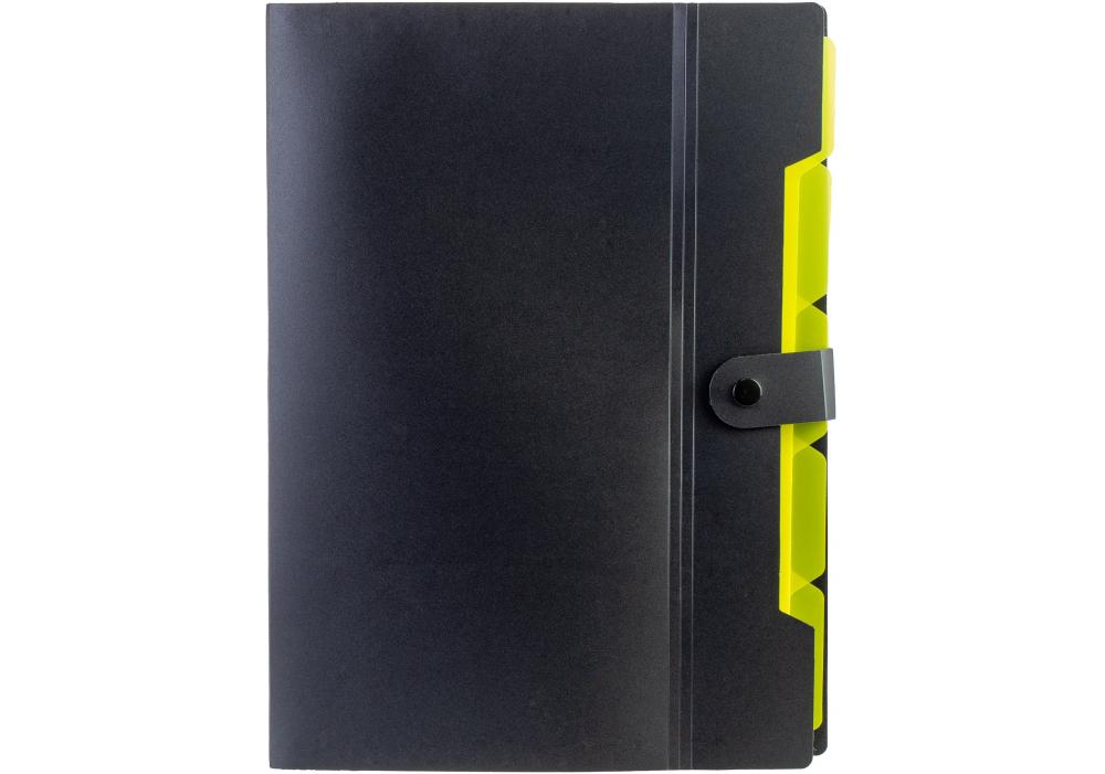 Папка Optima на кнопке A4 Черный (O35540)