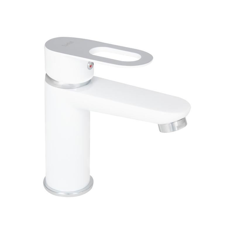 Змішувач для раковини Lidz Latwa 001 White