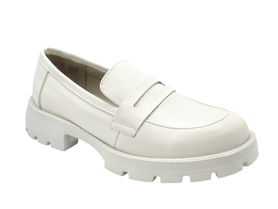 Лоферы женские See Seven 1412-22 р. 41 Молочный