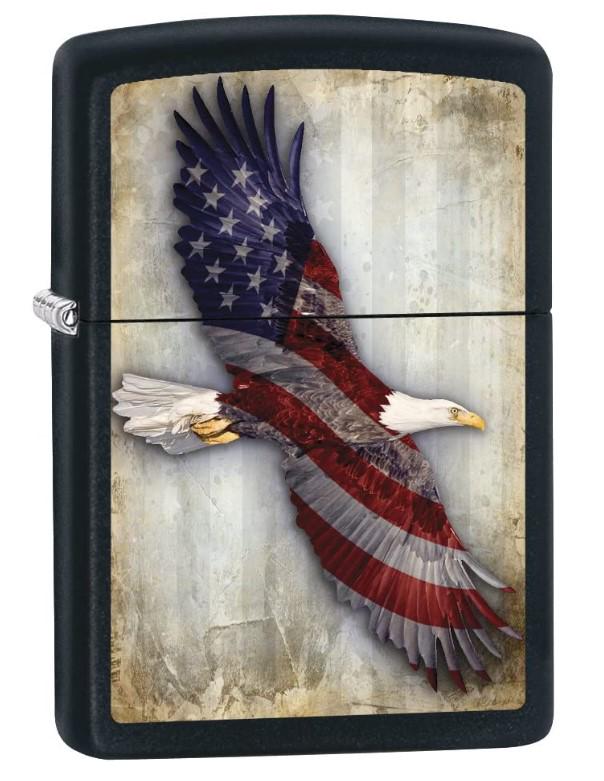 Зажигалка Zippo 218 Flag Eagle (60002163)