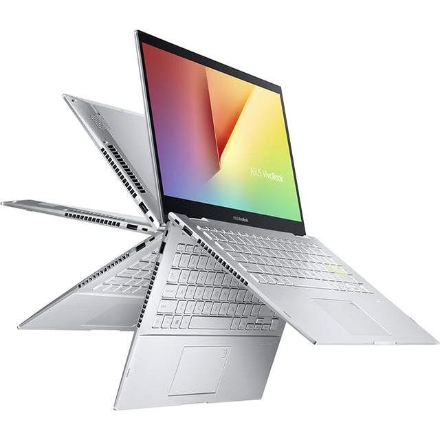 Ноутбук Asus Vivobook Flip 14 TP470EA-EC322W Transparent Silver Metallic - фото 3