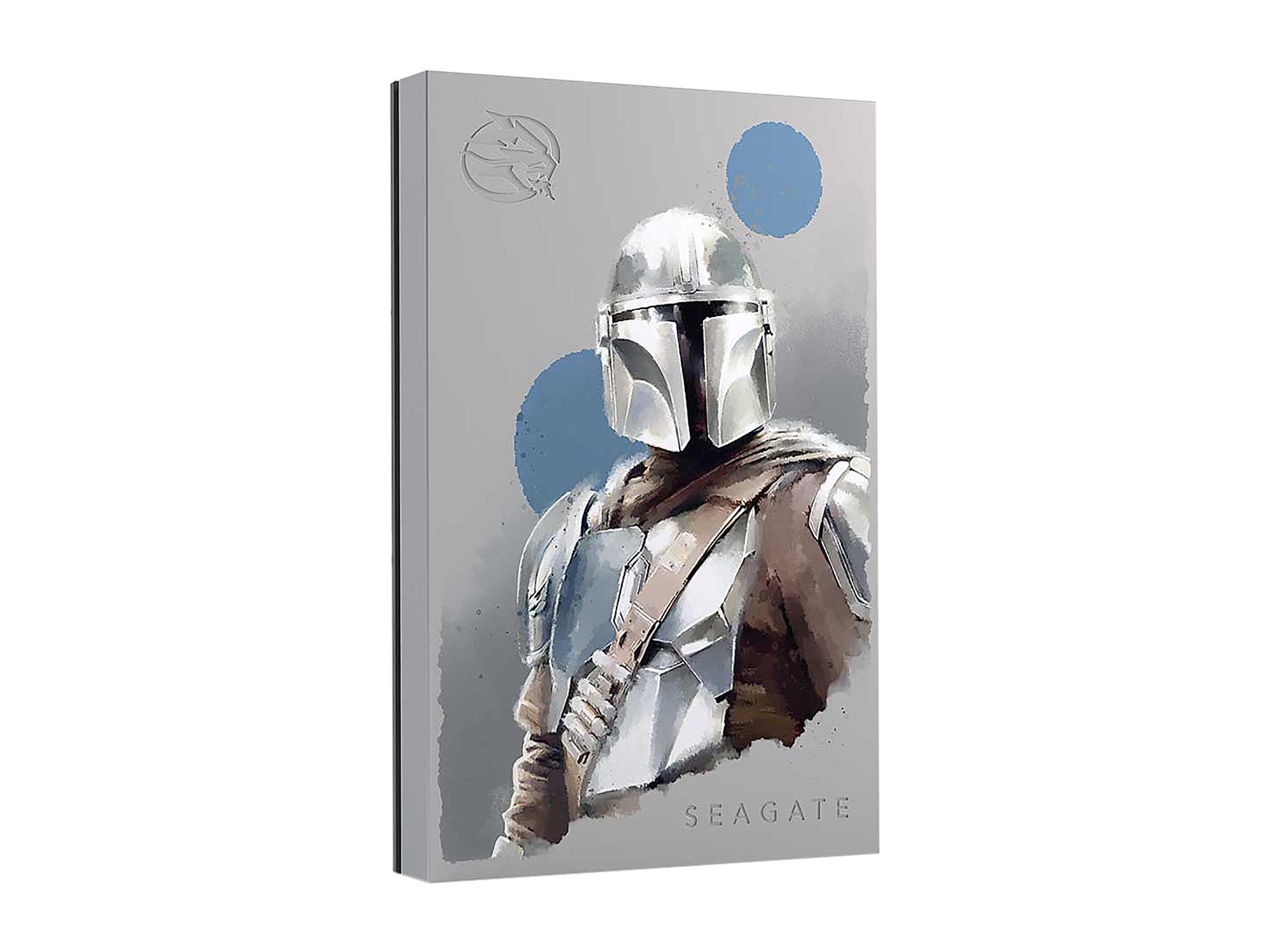 Внешний жесткий диск Seagate FireCuda 2 TB STKL2000405 The Mandalorian Drive Special Edition (69637) - фото 2