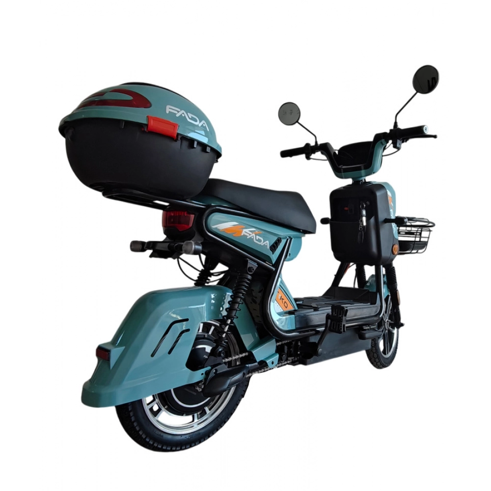 Электровелосипед FADA TiKO 800W Бирюзовый - фото 5 Электровелосипед FADA TiKO 800W Бирюзовый - фото 5