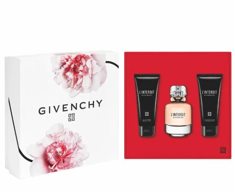 Парфумована вода для жінок Givenchy L'Interdit 80 мл з гелем для душу 75 мл та молочком для тіла 75 мл (18778465)