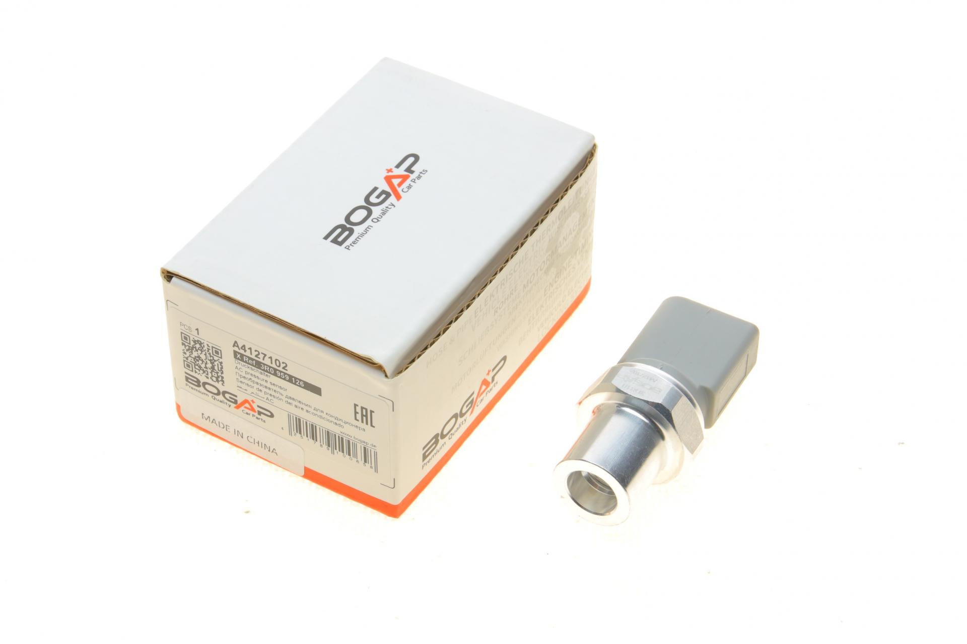 Датчик BOGAP давления кондиционера Audi A4/A6/A8/Seat Exeo 1,2-6,0 97 (A4127102)