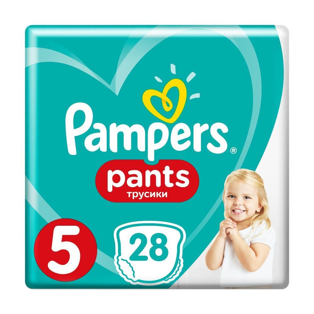 Подгузники-трусики детские Pampers Junior р. 5 12-17 кг 28 шт. (НФ-00009863)