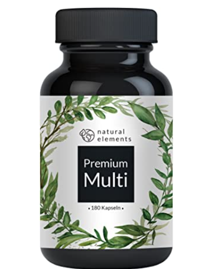 Мультивитамины Natural Elements Multi Premium 180 капсул (50093NEMulti180k)