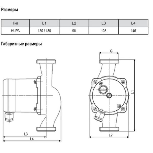 Циркуляционный насос Armstrong HUPA 25-4.0 180 HALM (0323-33204-71) - фото 4