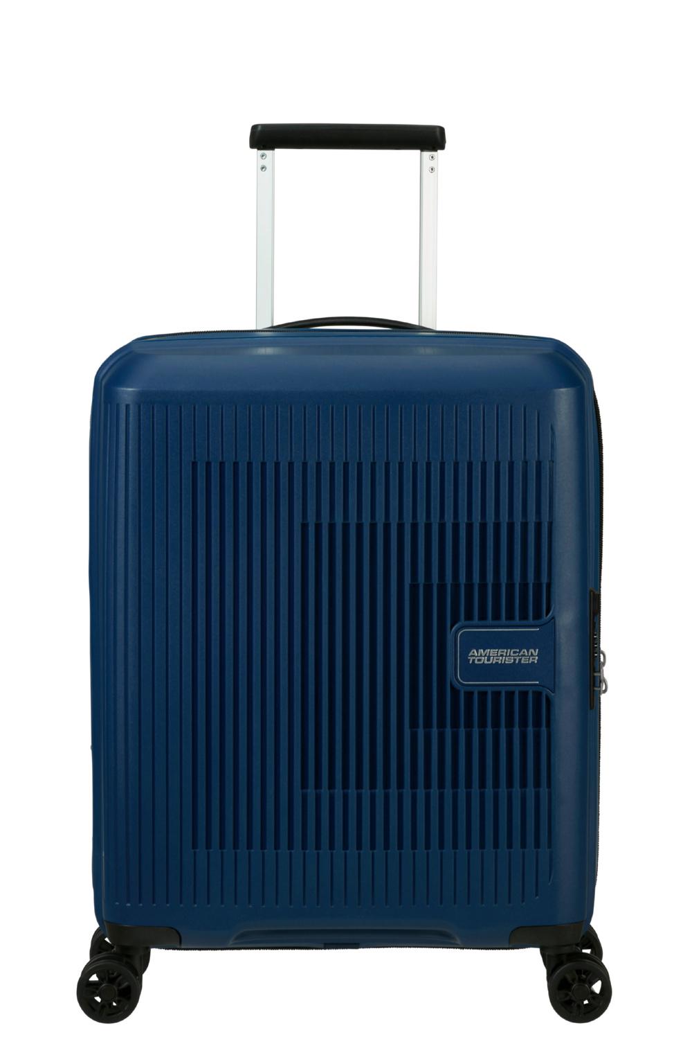 Чемодан American Tourister AEROSTEP 55x40x20/23 см Синий (MD8*41001) - фото 1