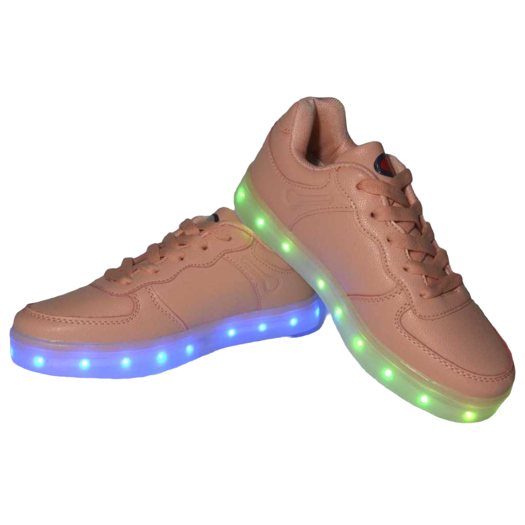 Кроссовки с подсветкой Bessky В9337-3 р. 33 21,1 см Pink