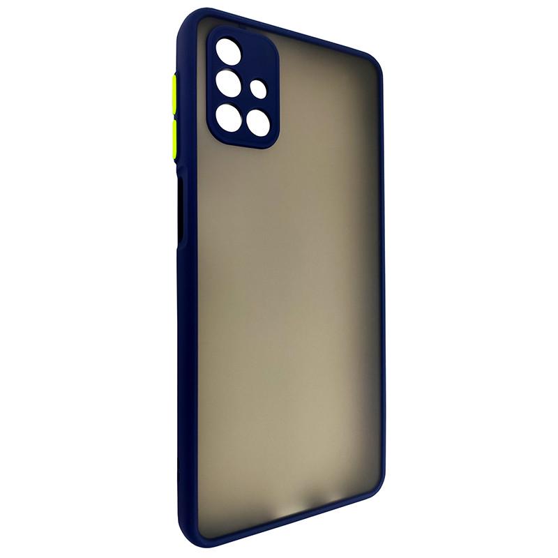Чехол Totu Camera Protection для Samsung M31s Dark Blue (29caa1-3525)