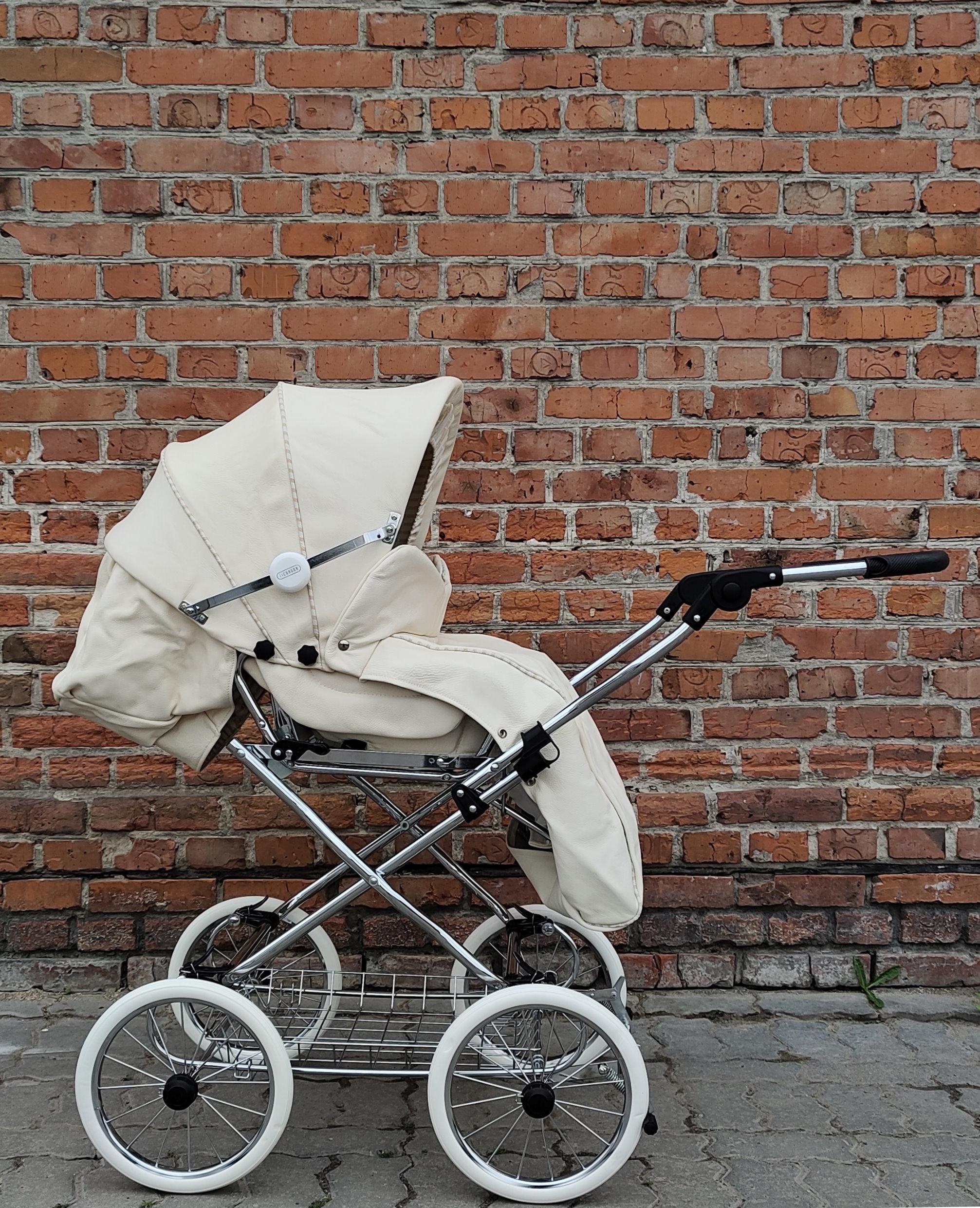 Коляска детская комбинированная Eichhorn Combination Stroller Бежевый - фото 4