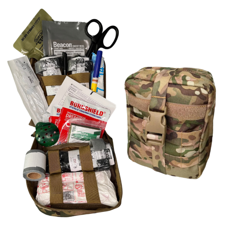 Тактична Аптечка Tactical Aid Pro TCCC з турнікетами CAT 7 Тактична Аптечка Tactical Aid Pro TCCC з турнікетами CAT 7