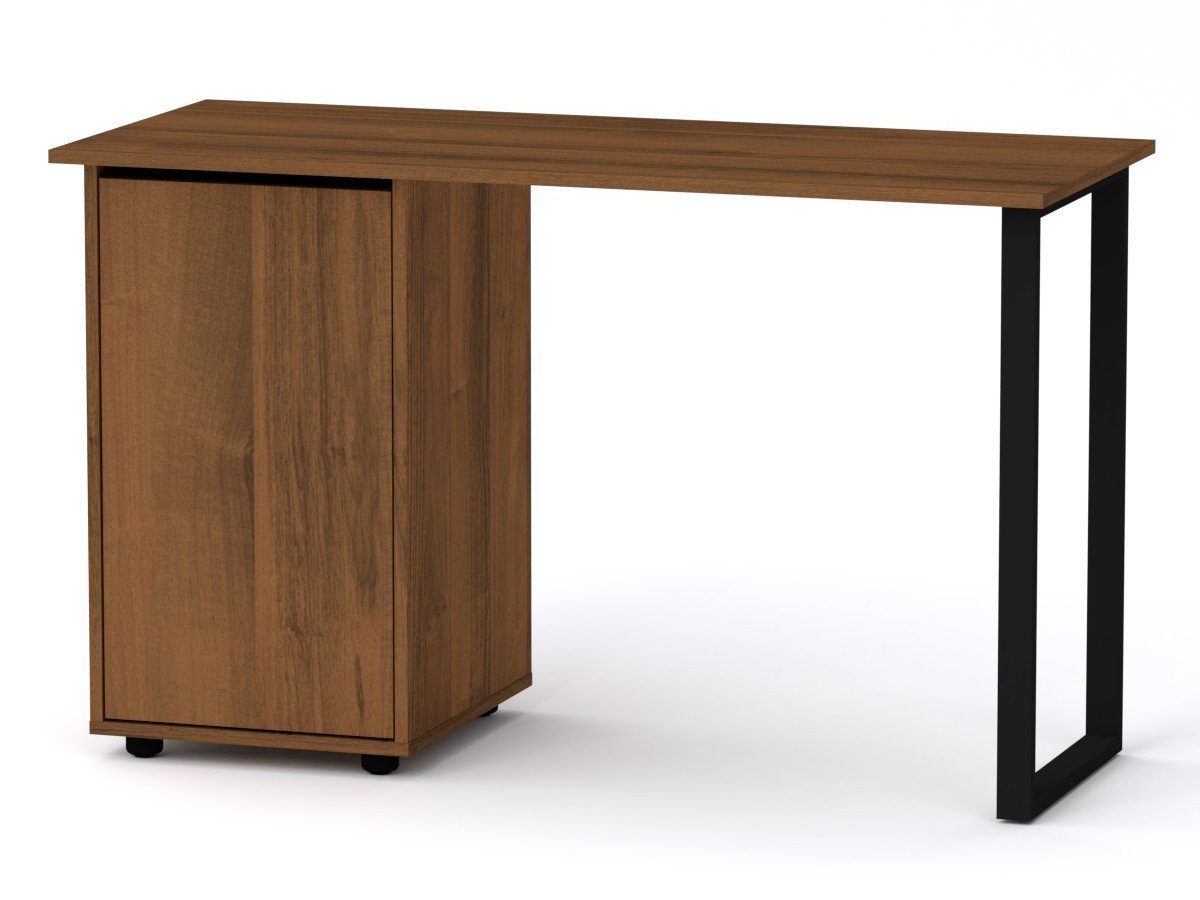 Стіл письмовий Компаніт Лофт 5 120х50х72,8 см Горіх (61851c2ebf788663f50d868c) - фото 1 Стіл письмовий Компаніт Лофт 5 120х50х72,8 см Горіх (61851c2ebf788663f50d868c) - фото 1