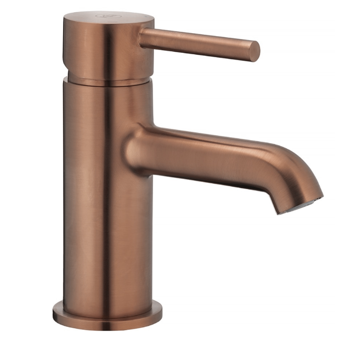 Смеситель для умывальника KFA Armatura Moza однорычажный с донным клапаном Бронза брашированная (5032-815-34)