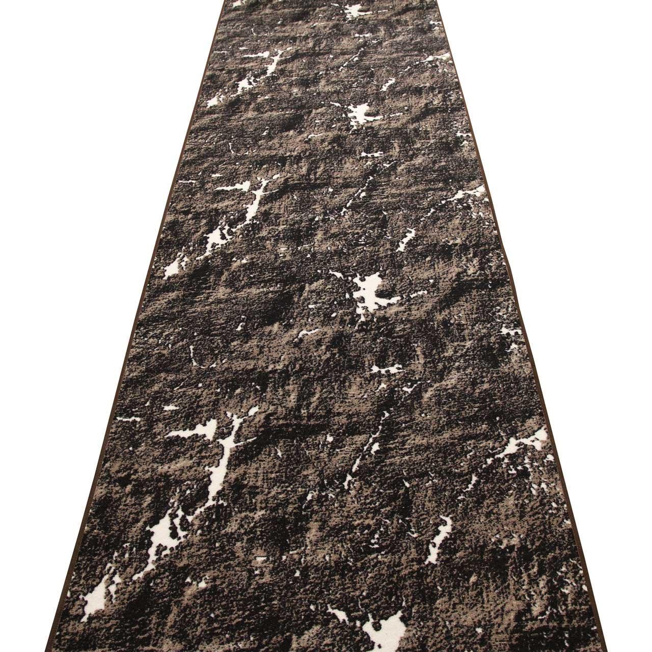 Килим безворсовий на повстяній основі DAKARIA Print Run Дарк p13 2x3 м Чорний/Коричневий (00-00019187) - фото 6 Килим безворсовий на повстяній основі DAKARIA Print Run Дарк p13 2x3 м Чорний/Коричневий (00-00019187) - фото 6