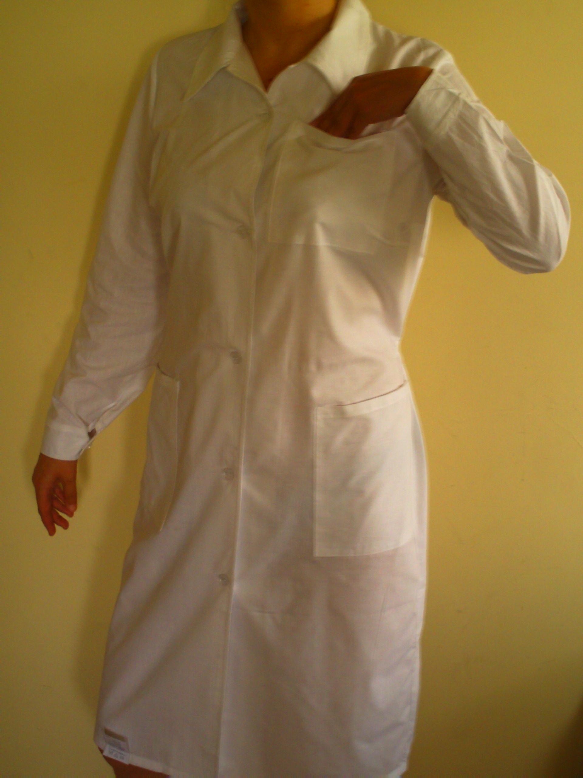 Халат робочий жіночий бавовна/бязь р. 56-58 Білий (100920) - фото 4