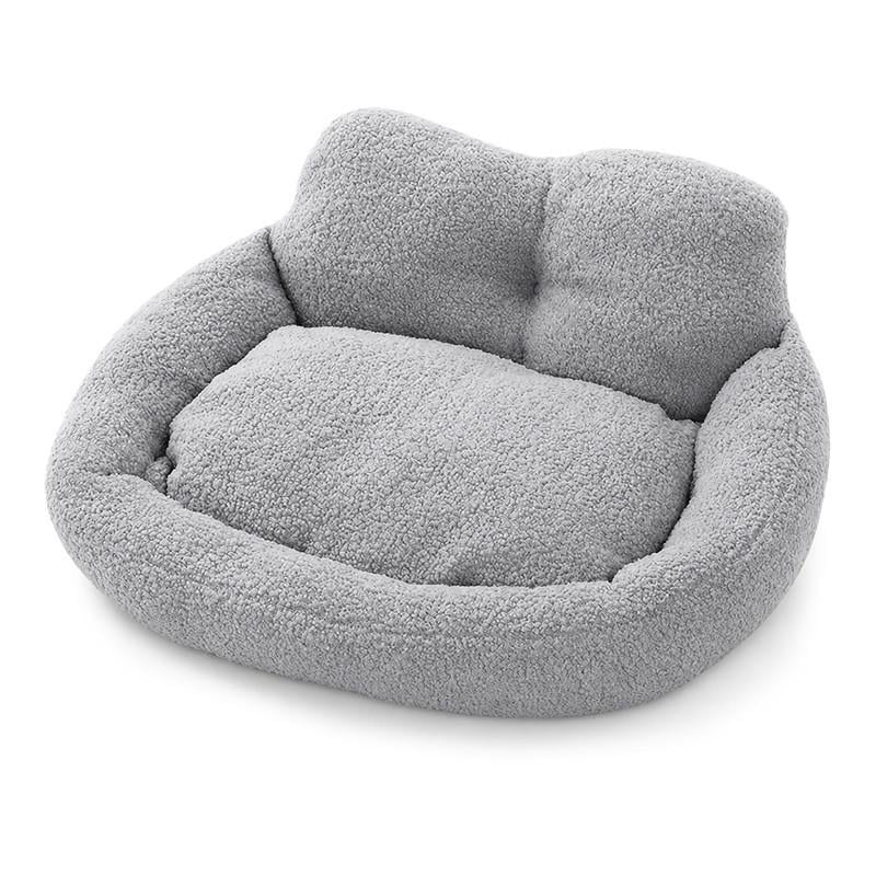 Лежак-пуф для домашних животных Taotaopets TT-515511 50х45х25 см Grey (36986799)