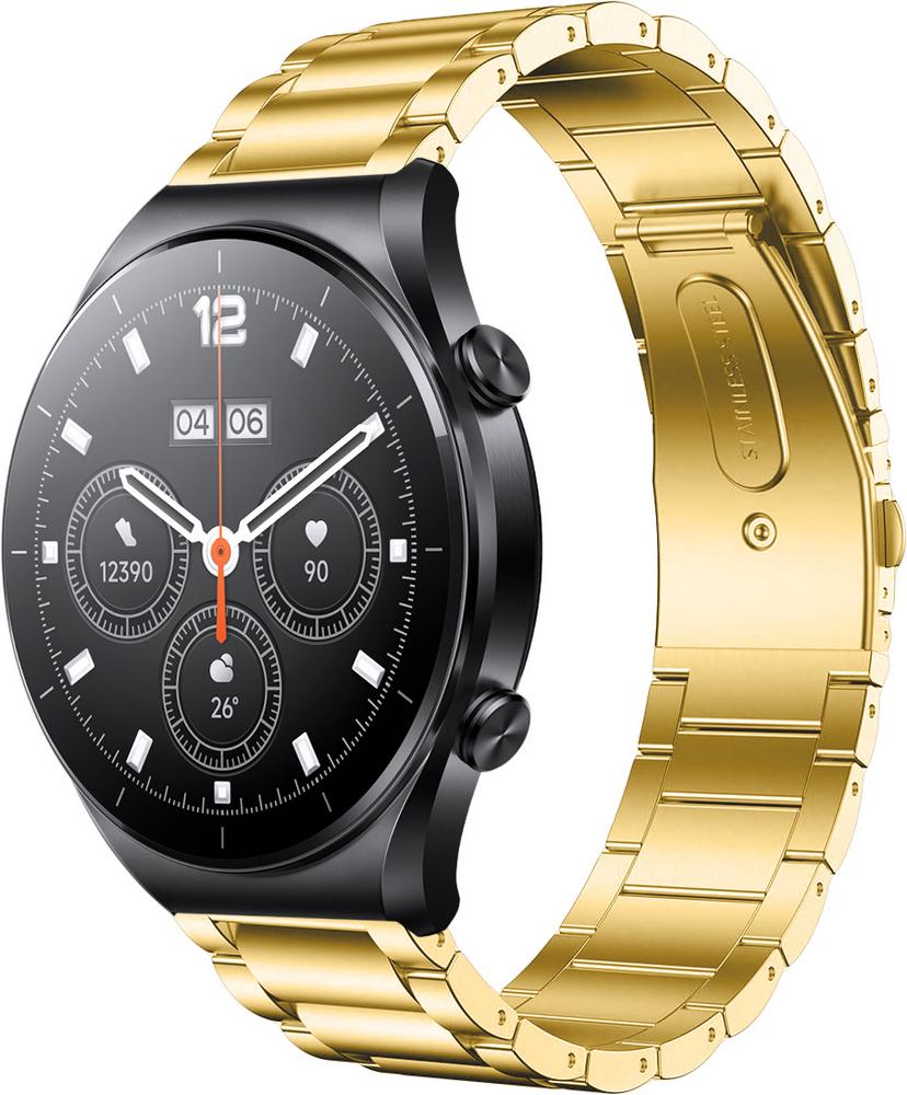 Браслет металлический Shape для Xiaomi Watch S1 (Acttive) Gold (28942-2A)