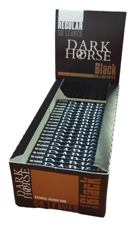 Половина блока сигаретного паперу Dark Horse Black (3002)