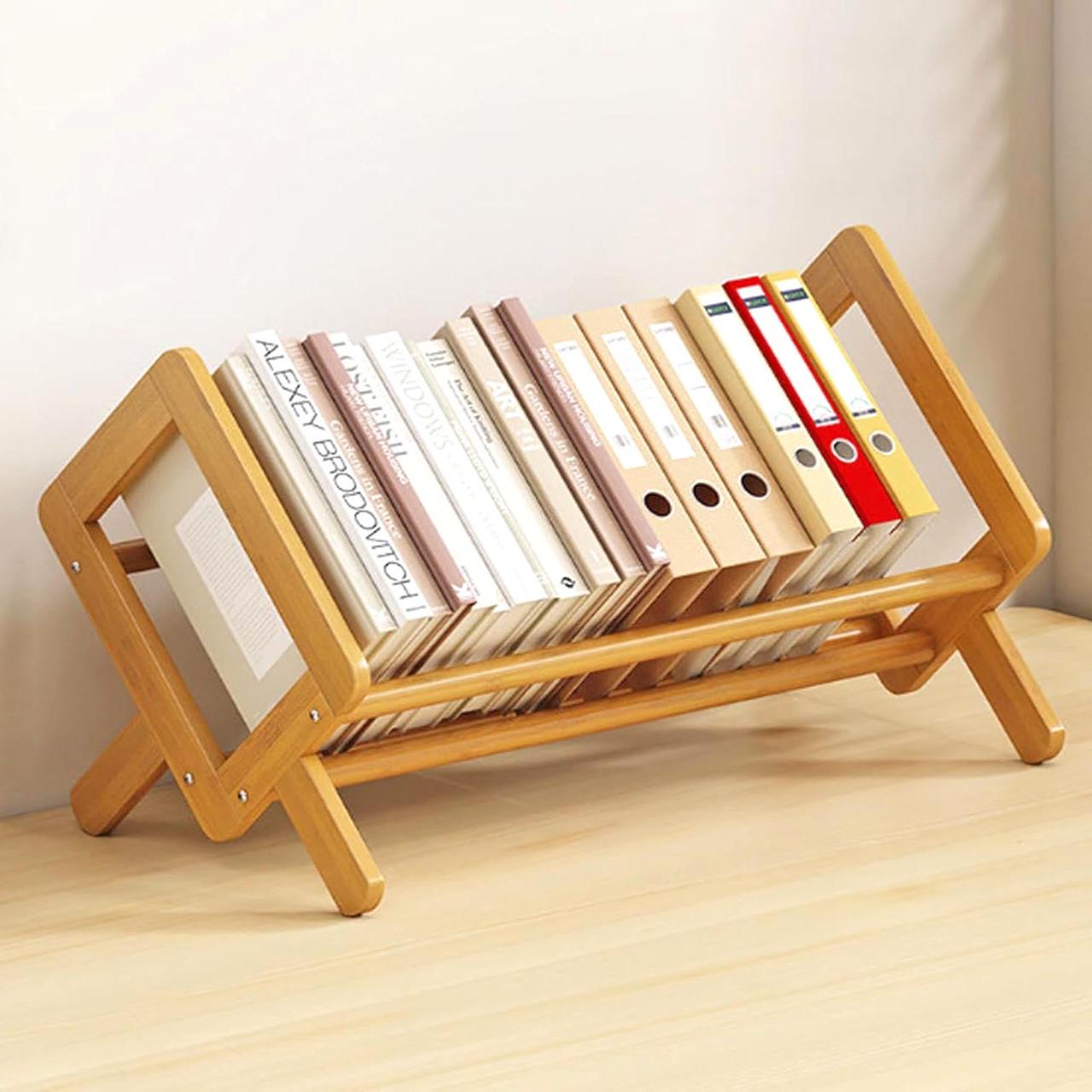 Полка книжная настольная из дерева Рианес Карри (КПА-016203)