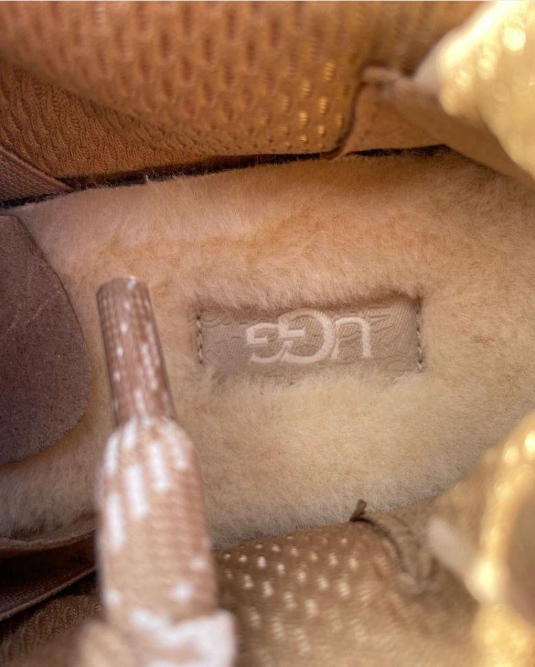 Кросівки зимові замшеві UGG Lowmel Sneaker Chestnut р. 38 Коричневий (16862) - фото 9