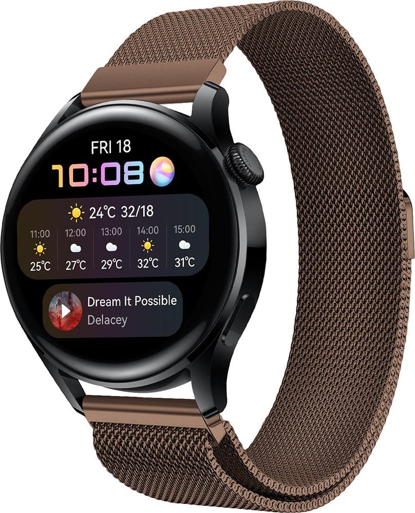 Ремешок Миланская петля Milano Huawei Watch 3 Brown (22510) Ремешок Миланская петля Milano Huawei Watch 3 Brown (22510)