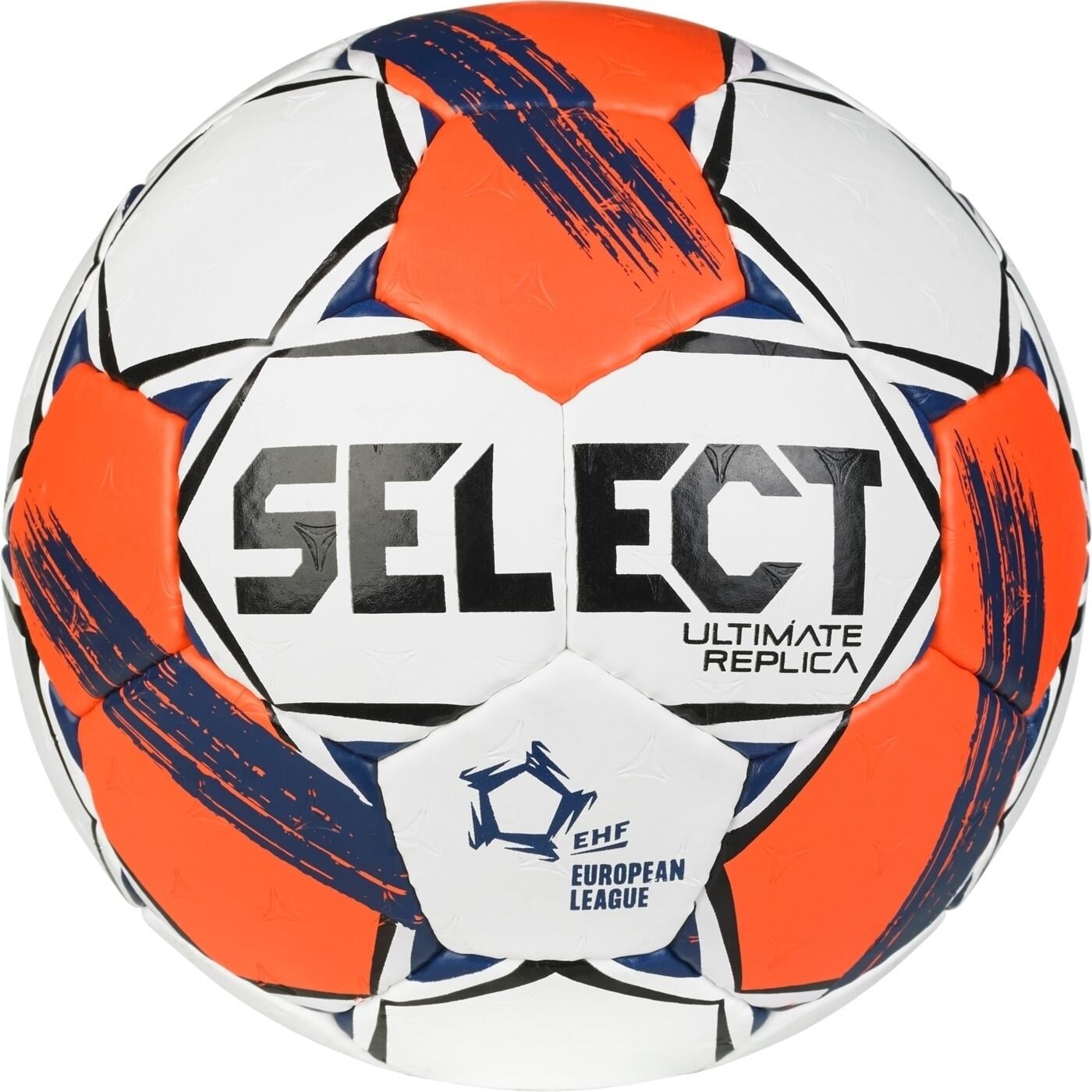 Гандбольный мяч Select ULTIMATE REPLICA EHF EUROPEAN LEAGUE V25 р. 2 Бело-оранжево-синий (357185-951)