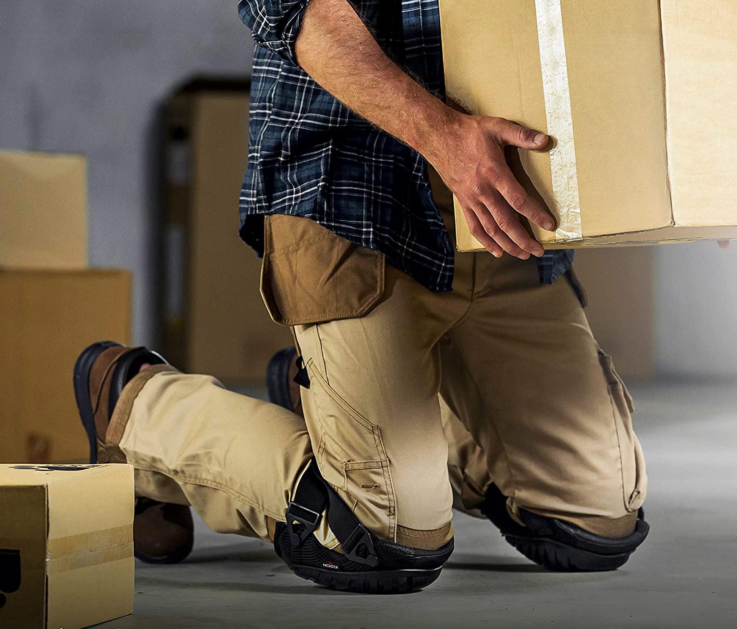 Наколінники будівельні гелеві Nela-Style Чорний (2028) - фото 6