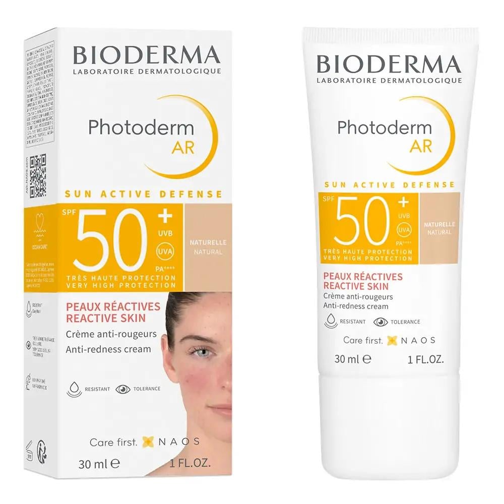 Крем Bioderma Photoderm AR SPF 50+ Tinted Sun Cream солнцезащитный тональный натуральный 30 мл (1604796622)