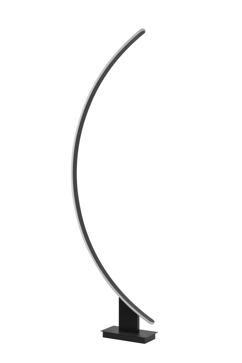 Торшер современный светодиодный Valeso LDD1007 BK 76W Черный - фото 5