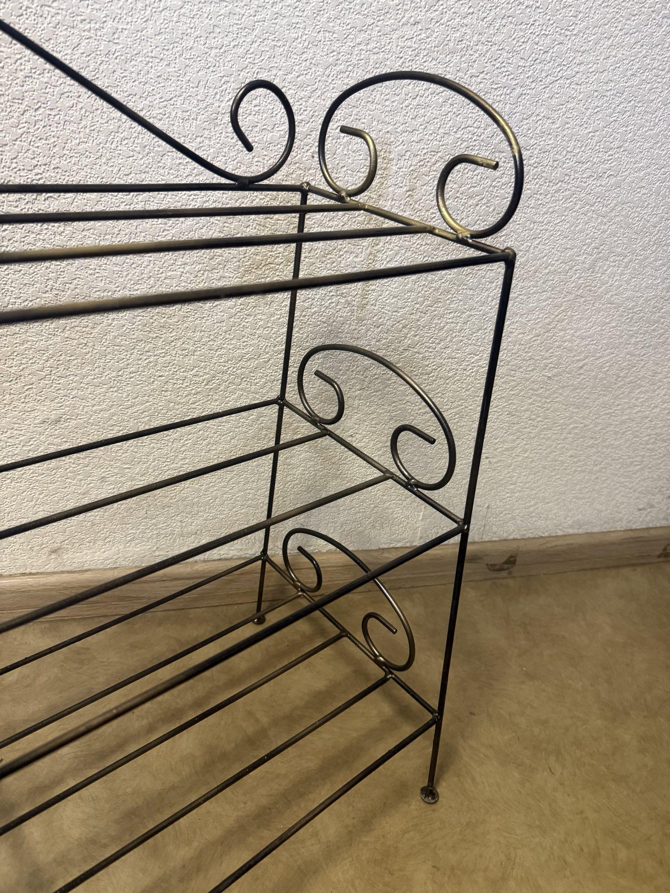 Подставка для обуви Athens кованая 3 яруса 62х60х28 см (4153407) - фото 9