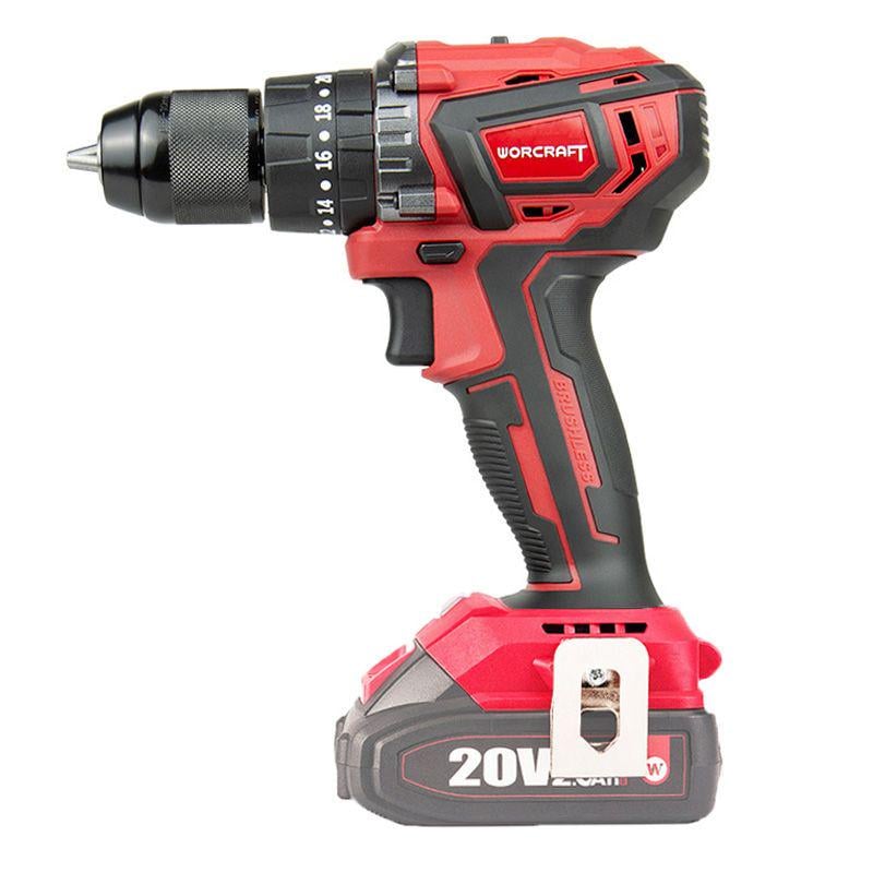 Шуруповерт бесщеточный аккумуляторный Worcraft CHD-S20LiBE без аккумулятора и зарядного 50Нм (13302)