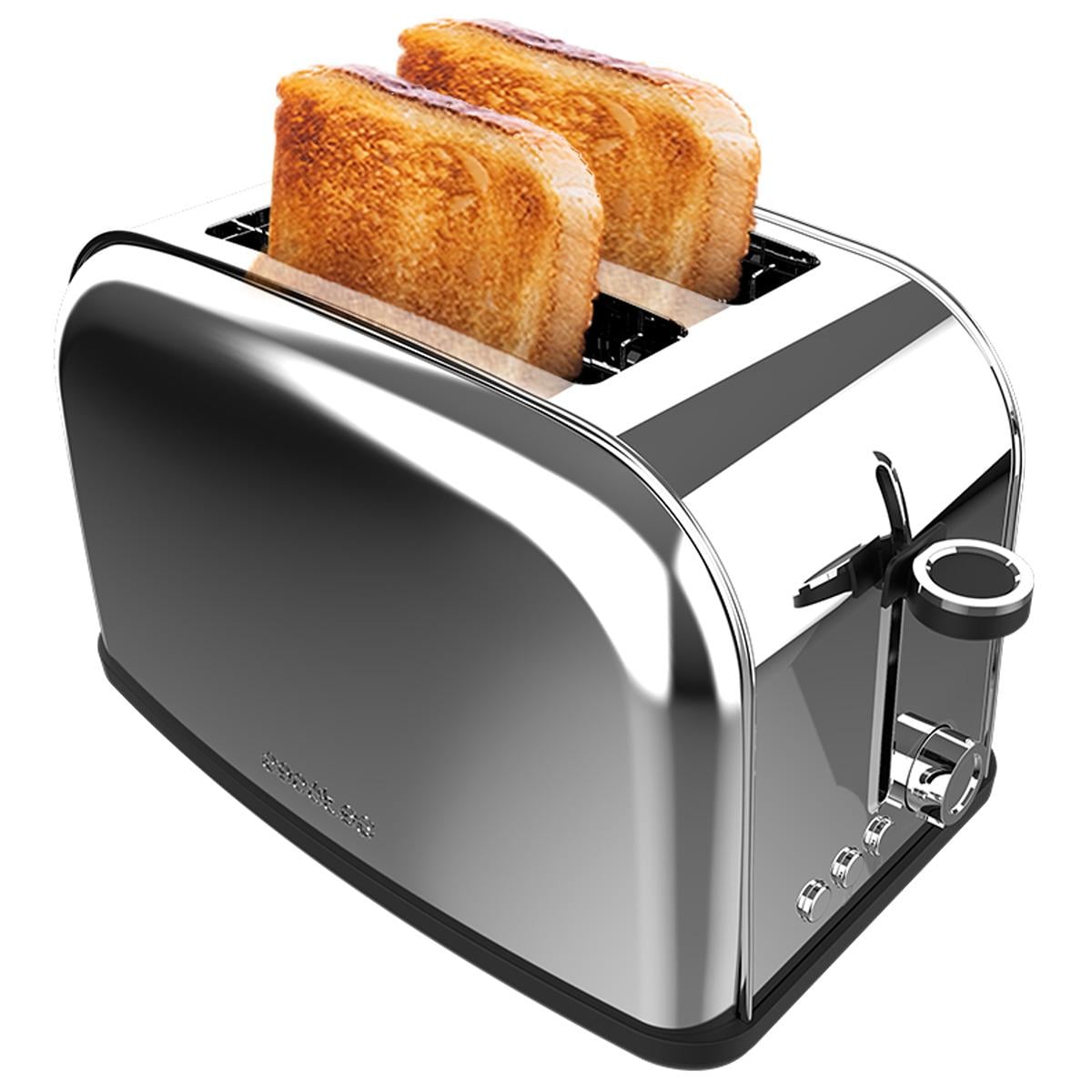 Тостер CECOTEC Toast&time 850 Inox Lite 850 Вт 2 отделения 7 ступеней поджаривания Stainless Steel (CCTC-04837) Тостер CECOTEC Toast&time 850 Inox Lite 850 Вт 2 отделения 7 ступеней поджаривания Stainless Steel (CCTC-04837)