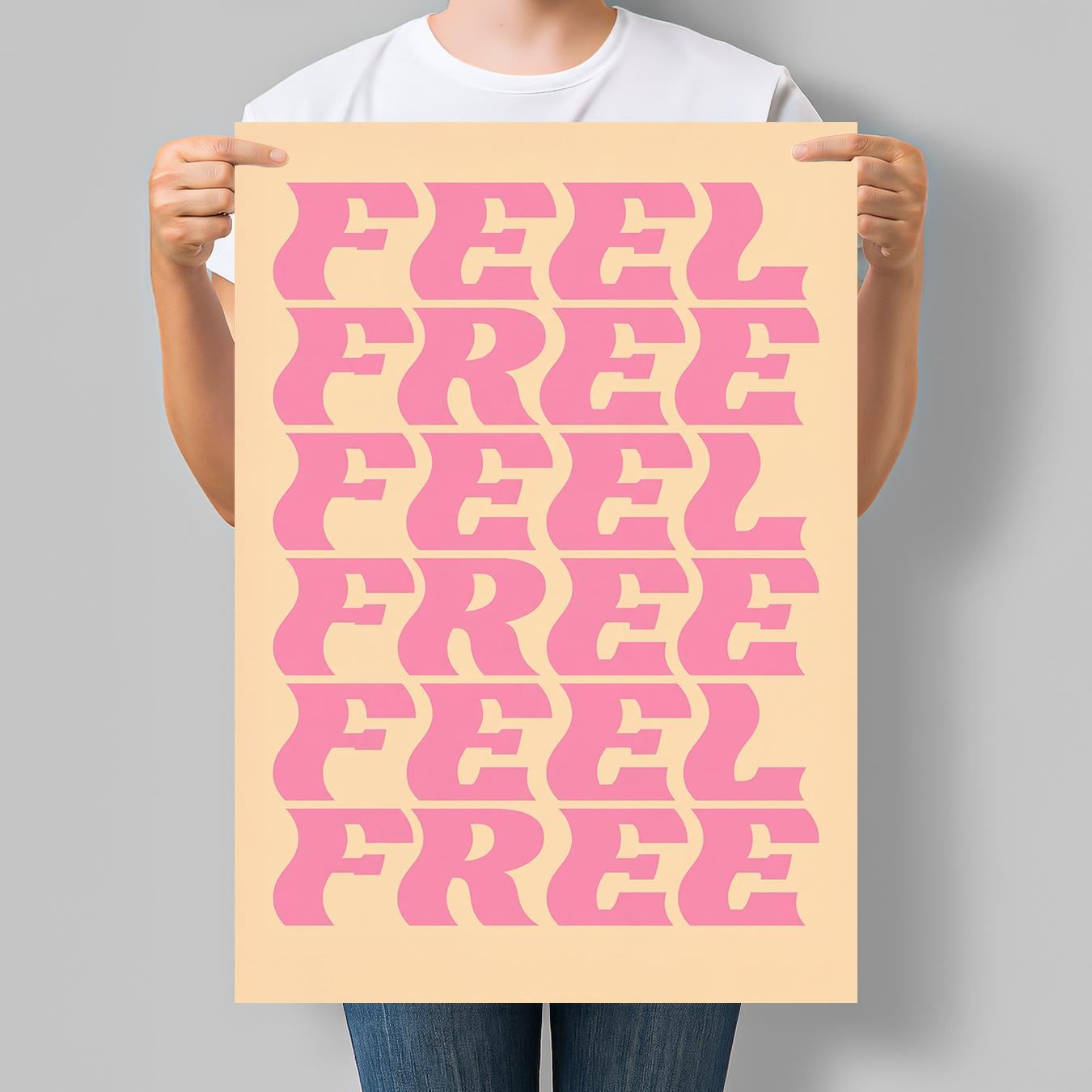 Постер мотивационный Feel Free Чувствуй свободу 30x42 см A3 без рамки (MOTN012_A3) Постер мотивационный Feel Free Чувствуй свободу 30x42 см A3 без рамки (MOTN012_A3)
