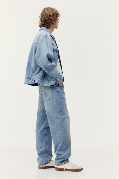 Джинси H&M 979945П W36L32 Блакитний - фото 3