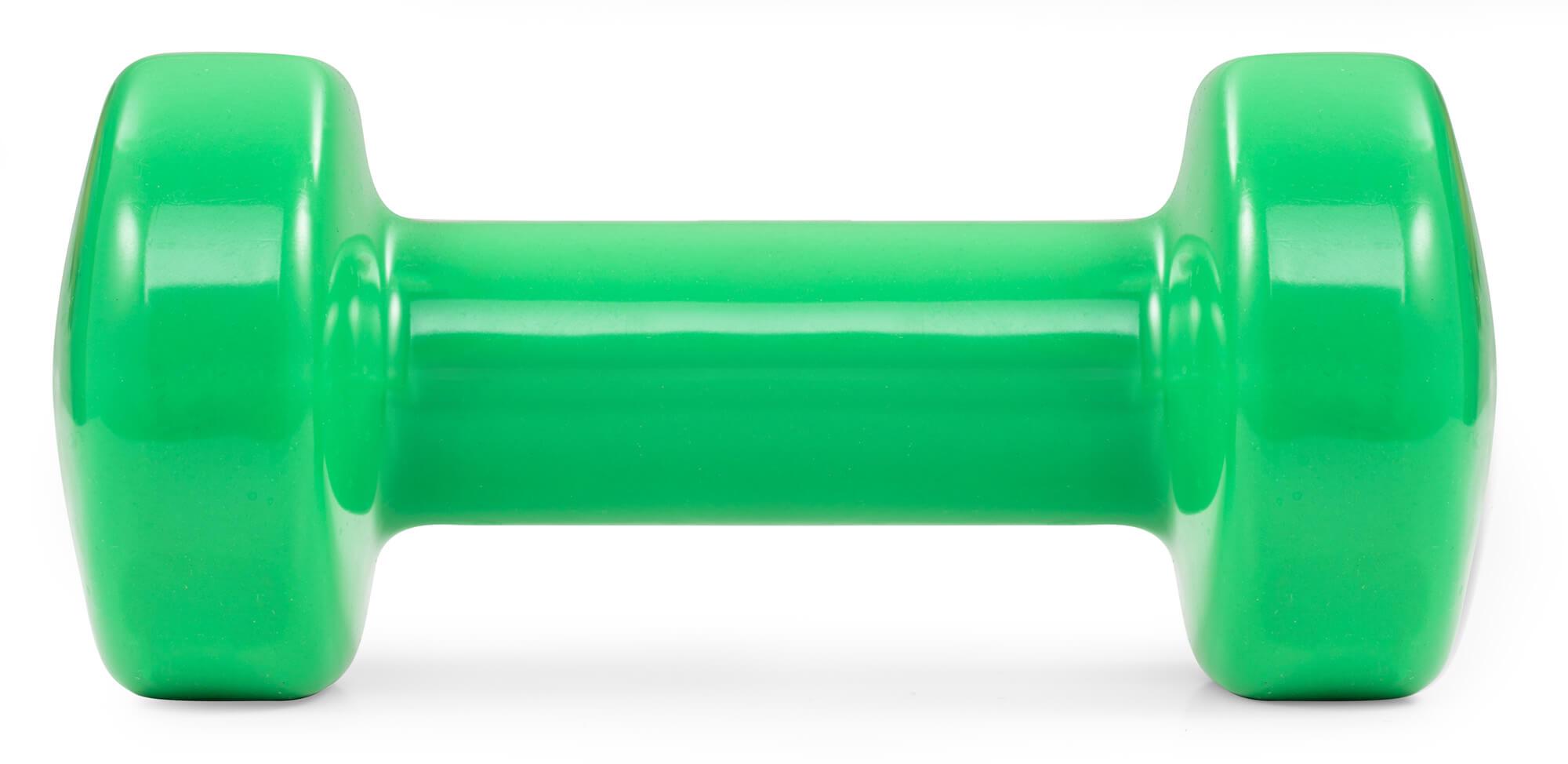 Набір гантелей Hop-Sport HS-V040DC 2х4 кг круглих вінілових Зелений - фото 3 Набір гантелей Hop-Sport HS-V040DC 2х4 кг круглих вінілових Зелений - фото 3