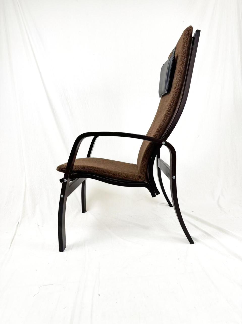 Крісло для відпочинку AVKO ARC012 з підніжкою Walnut Latte - фото 5 Крісло для відпочинку AVKO ARC012 з підніжкою Walnut Latte - фото 5